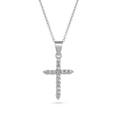 Diamond Cross Penant - Dracakis Jewellers